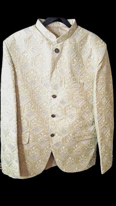 Green Sequence Coat