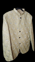 Green Sequence Coat